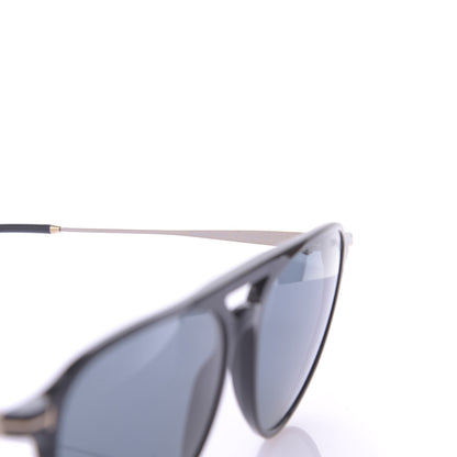 Tom Ford Carlo Aviator Sunglasses TF587 Black 5 of 7