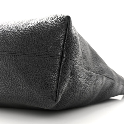 Burberry London Grainy Calfskin Medium Baynard Tote Black 10 of 15