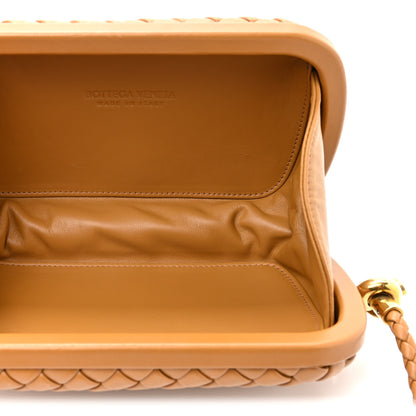 Bottega Veneta Calfskin Intrecciato Knot On Strap Camel 5 of 9