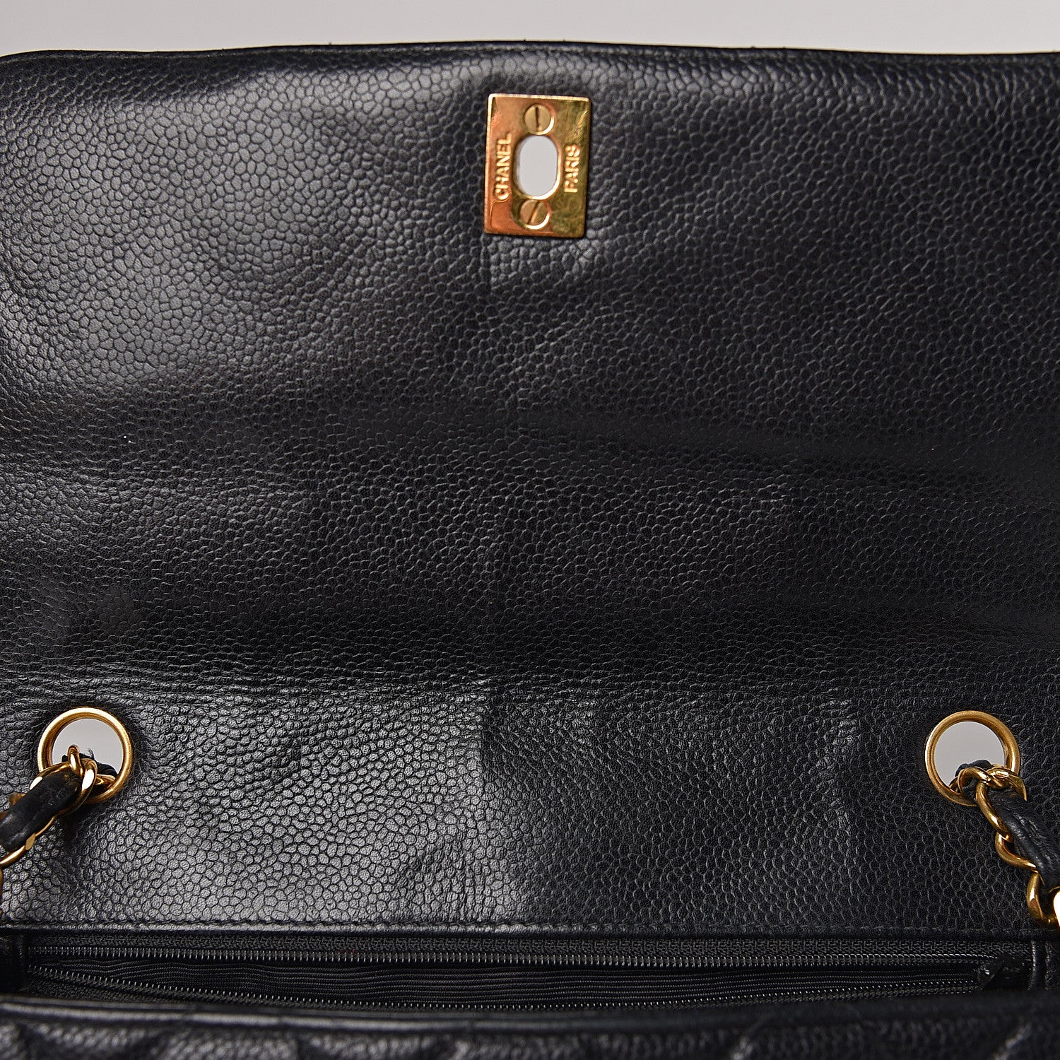 Chanel Caviar Quilted Small Single Flap Black 6 of 11