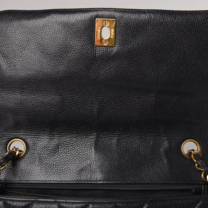 Chanel Caviar Quilted Small Single Flap Black 6 of 11