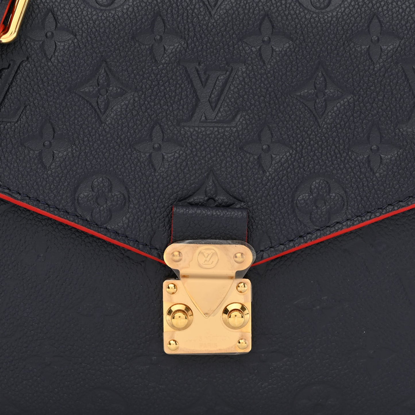 Empreinte Pochette Metis Marine Rouge