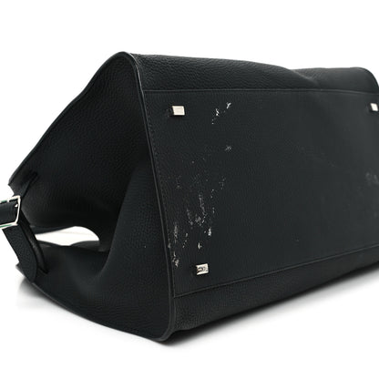 The Row Matte Grained Calfskin Soft Margaux 15 Black 6 of 8