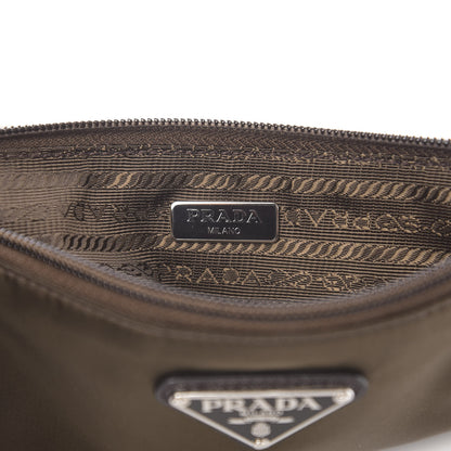 Prada Tessuto Nylon Saffiano Wristlet Bruciato 5 of 5