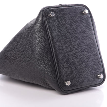 Hermes Taurillon Clemence Picotin Lock 18 PM Black 9 of 11