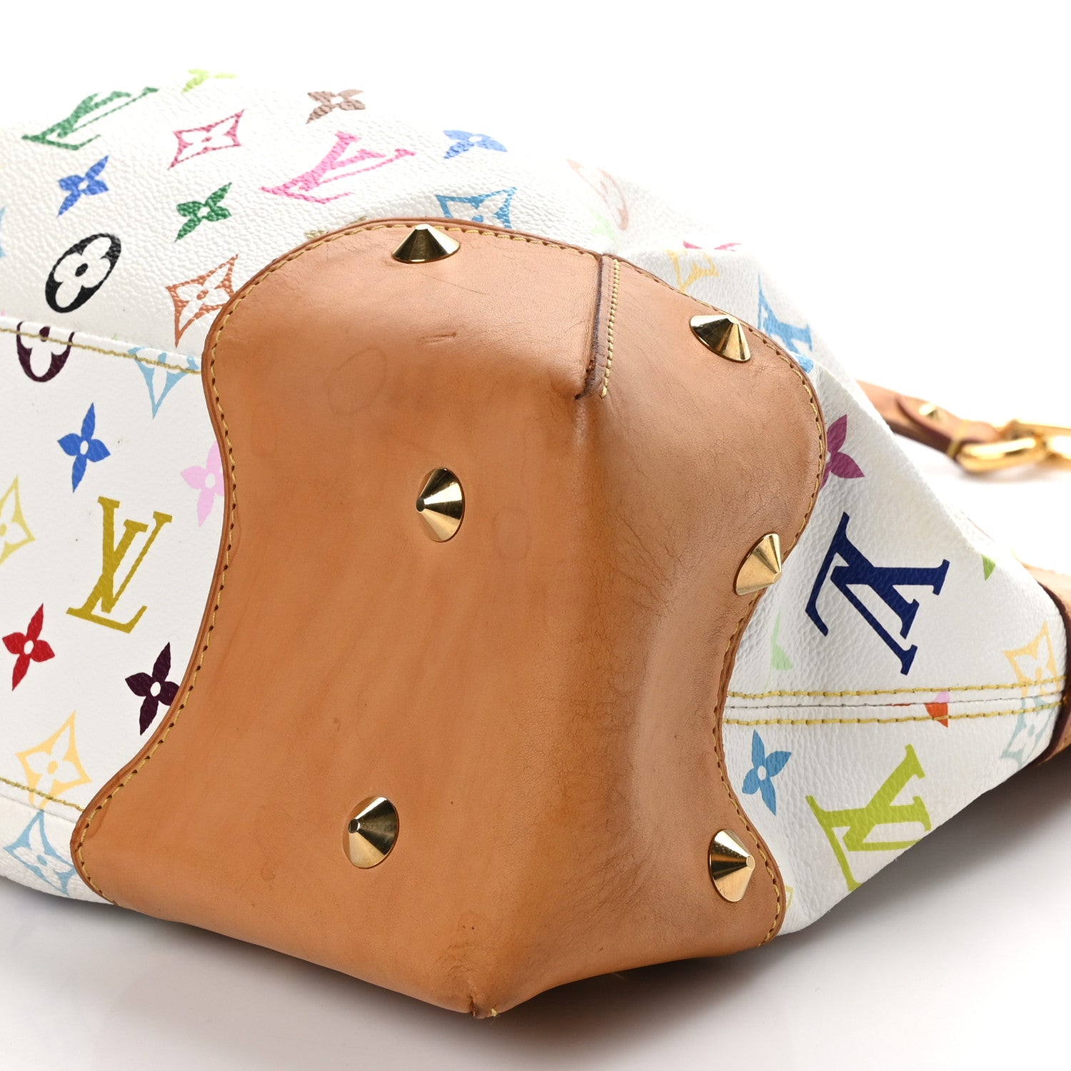 Louis Vuitton Monogram Multicolor Judy GM White 9 of 10