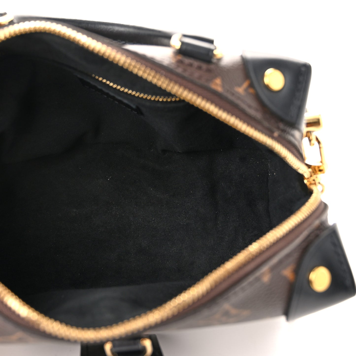 Monogram Petite Malle Souple Black