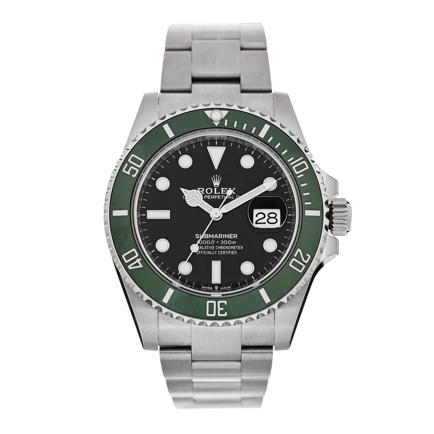 Stainless Steel 41mm Oyster Perpetual Submariner Date Starbucks Watch Black 126610LV