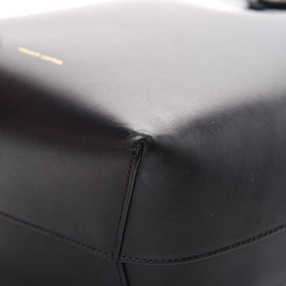 Mansur Gavriel Vegetable Tanned Calfskin Mini Bucket Bag Black Blu 11 of 16