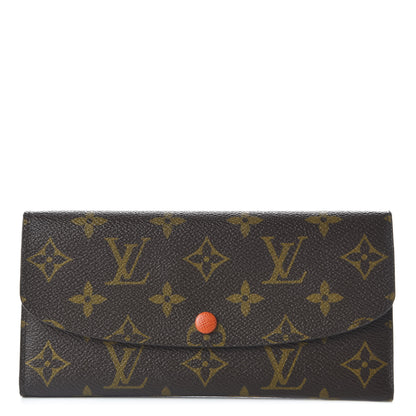 Louis Vuitton Monogram Emilie Wallet Piment 1 of 10