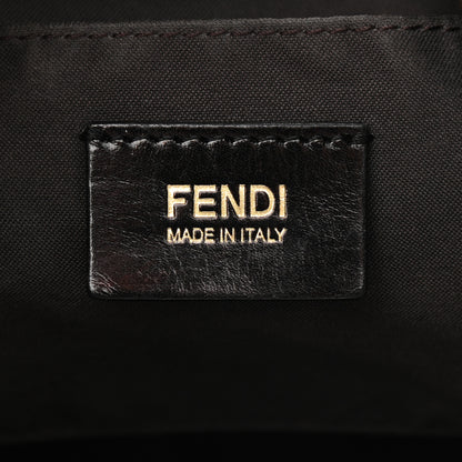 Fendi Zucca Enamel Mia Hobo Black 6 of 9