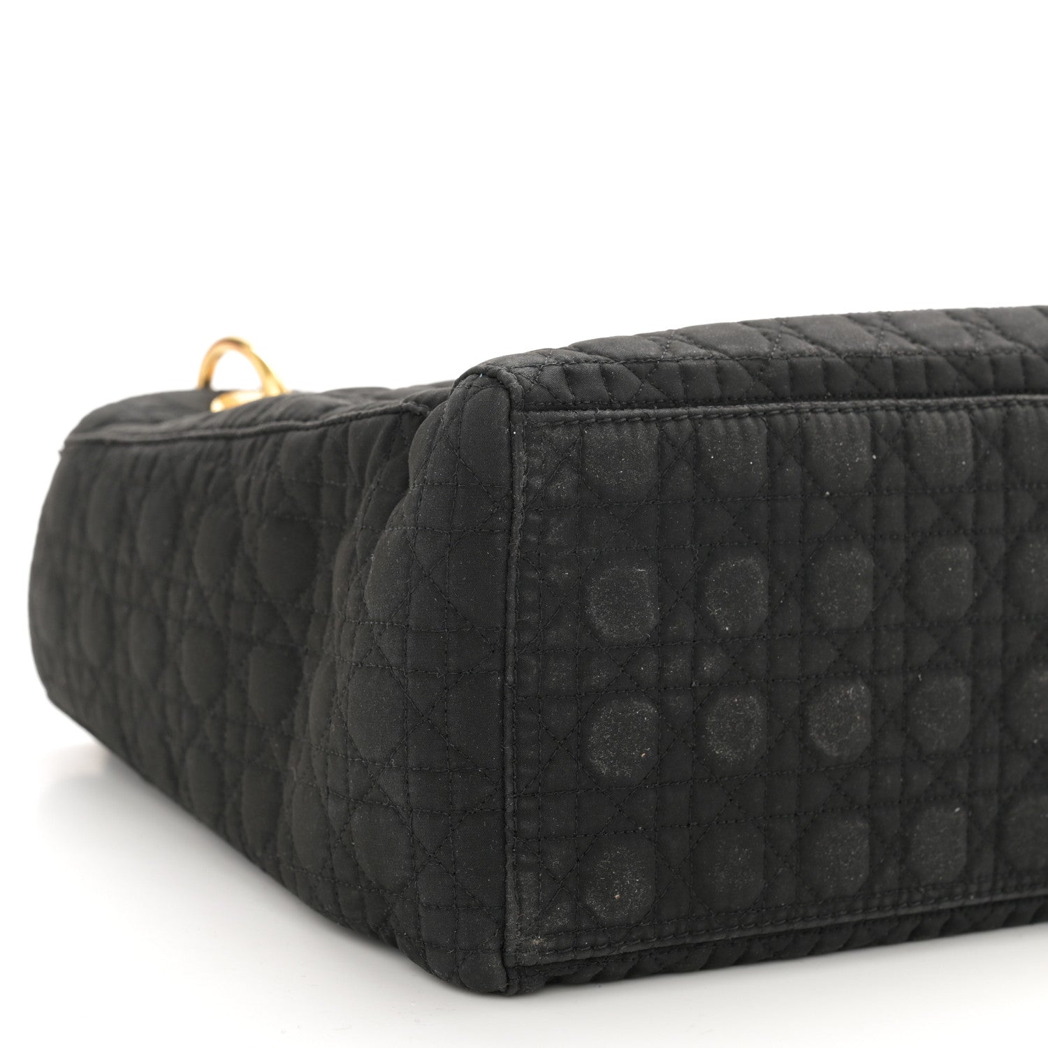 Christian Dior Nylon Cannage Medium Lady Dior Black 9 of 14