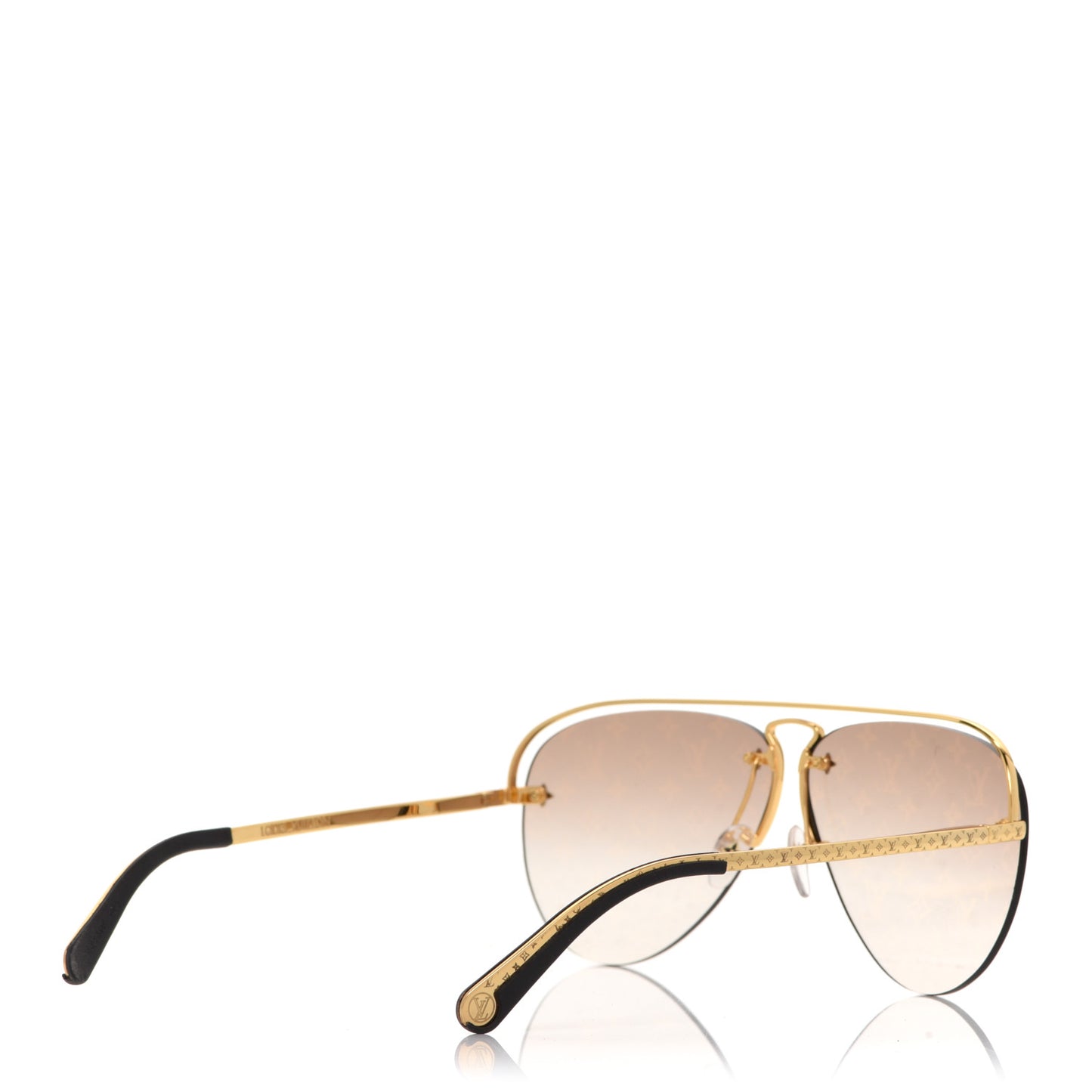 Monogram Grease Gradient Sunglasses Z1366W Brown