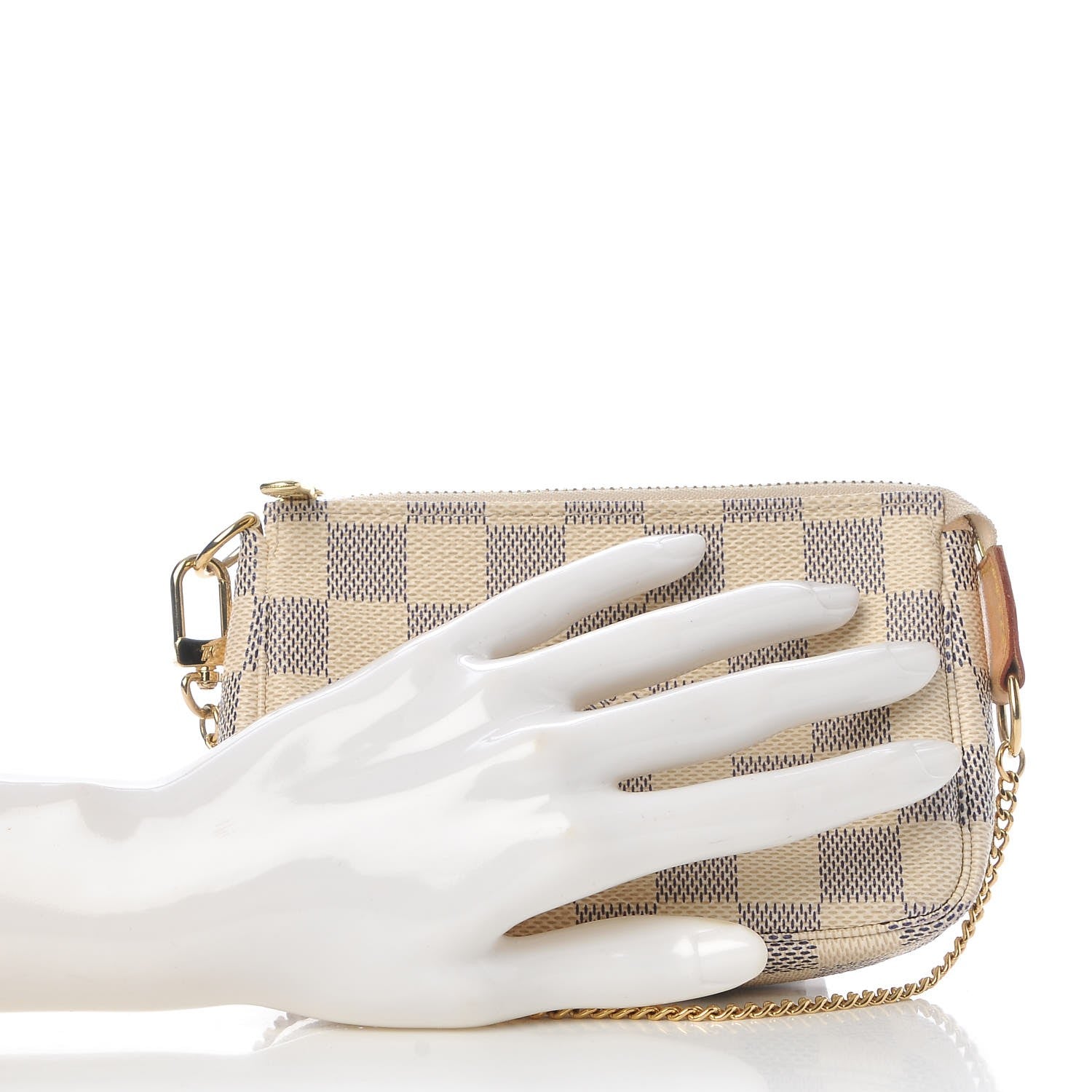 Louis Vuitton Damier Azur Mini Pochette Accessories 2 of 7
