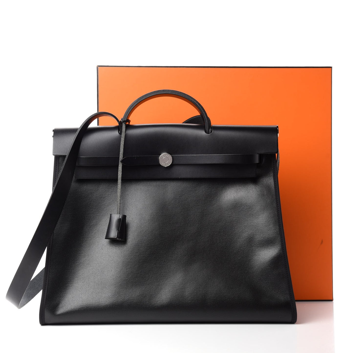 Toile H Berline Vache Hunter Herbag Zip 39 MM Black Ecru