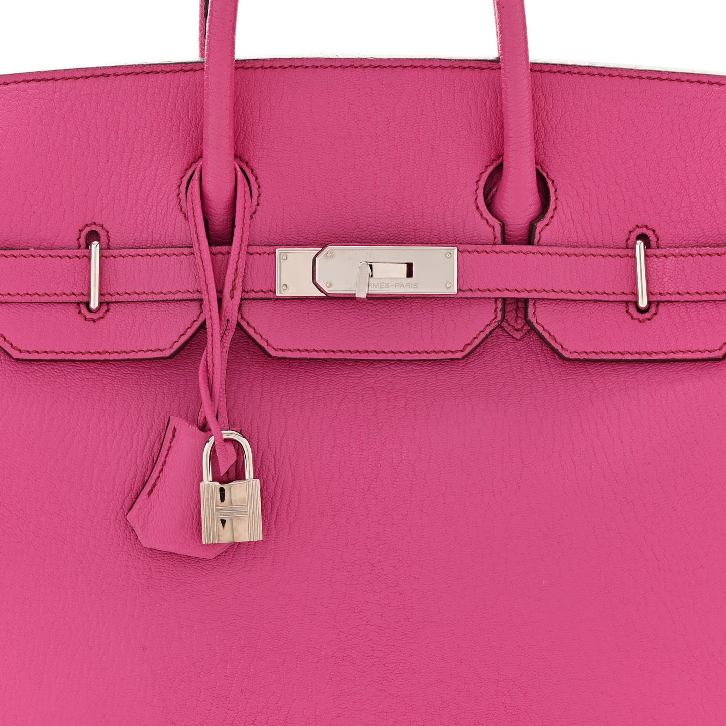 Chevre de Coromandel HAC Birkin 32 Fuchsia