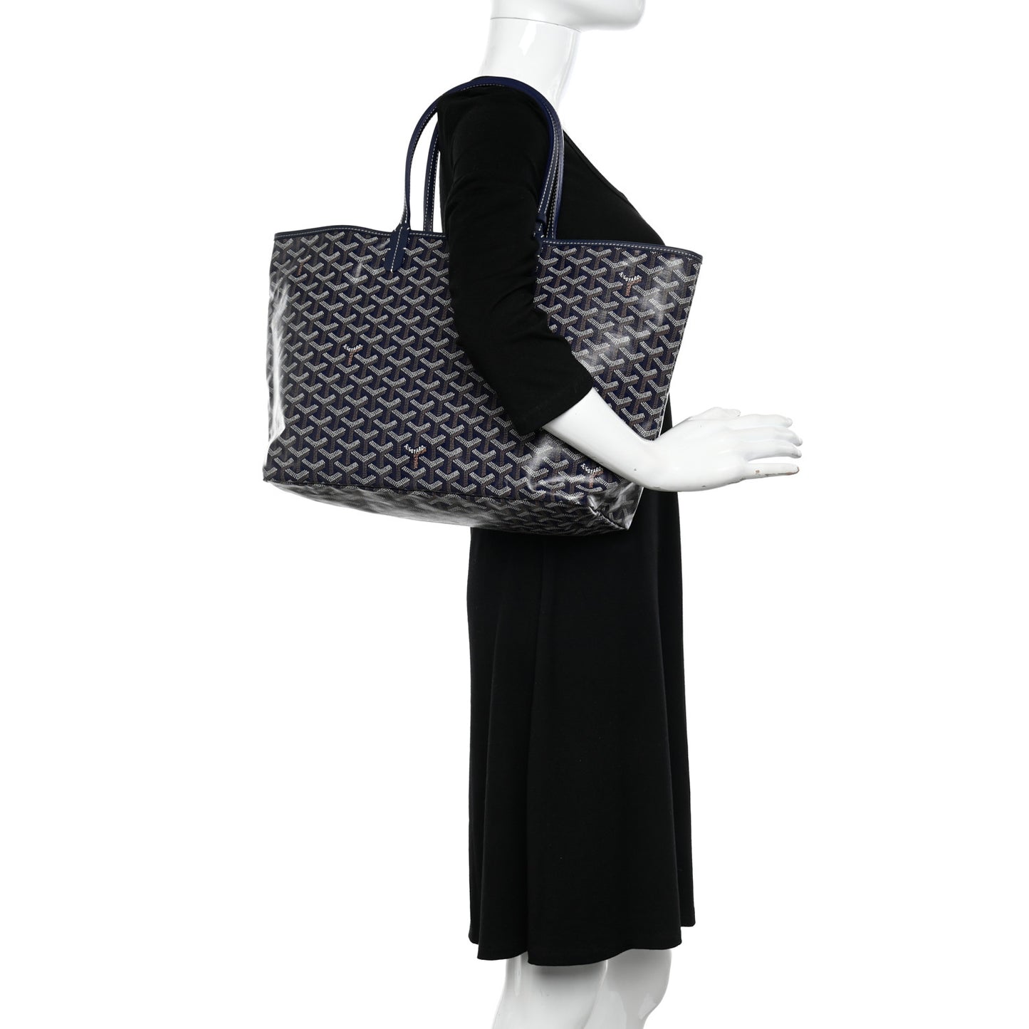 Goyardine Saint Louis PM Navy
