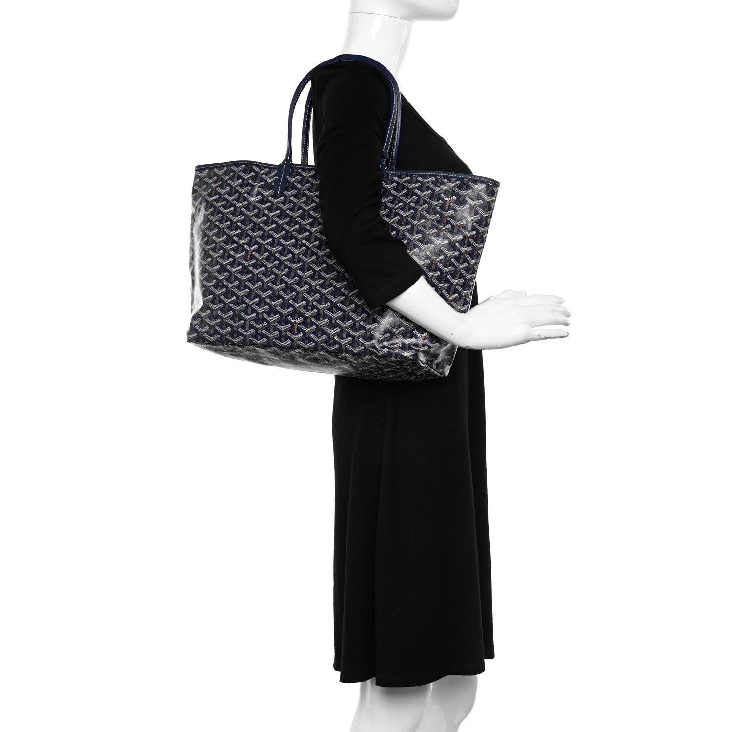 Goyard Goyardine Saint Louis PM Navy 2 of 11