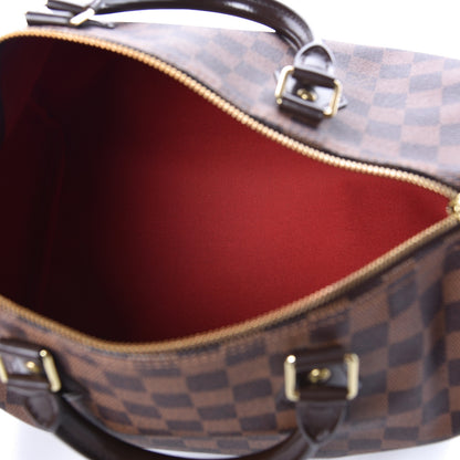 Louis Vuitton Damier Ebene Speedy 30 5 of 11
