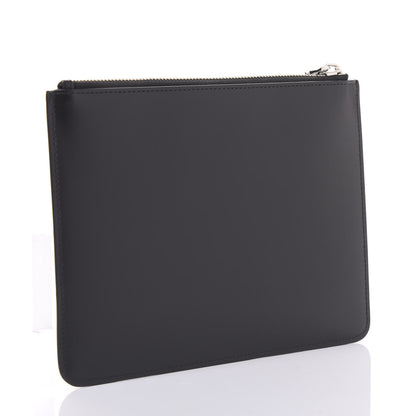 Givenchy Calfskin Medium Logo Pouch Black 3 of 10