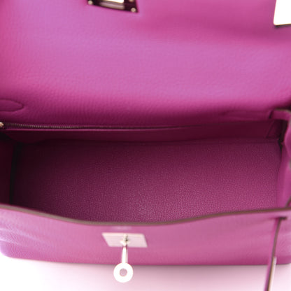 Hermes Togo Kelly Retourne 28 Magnolia 5 of 11