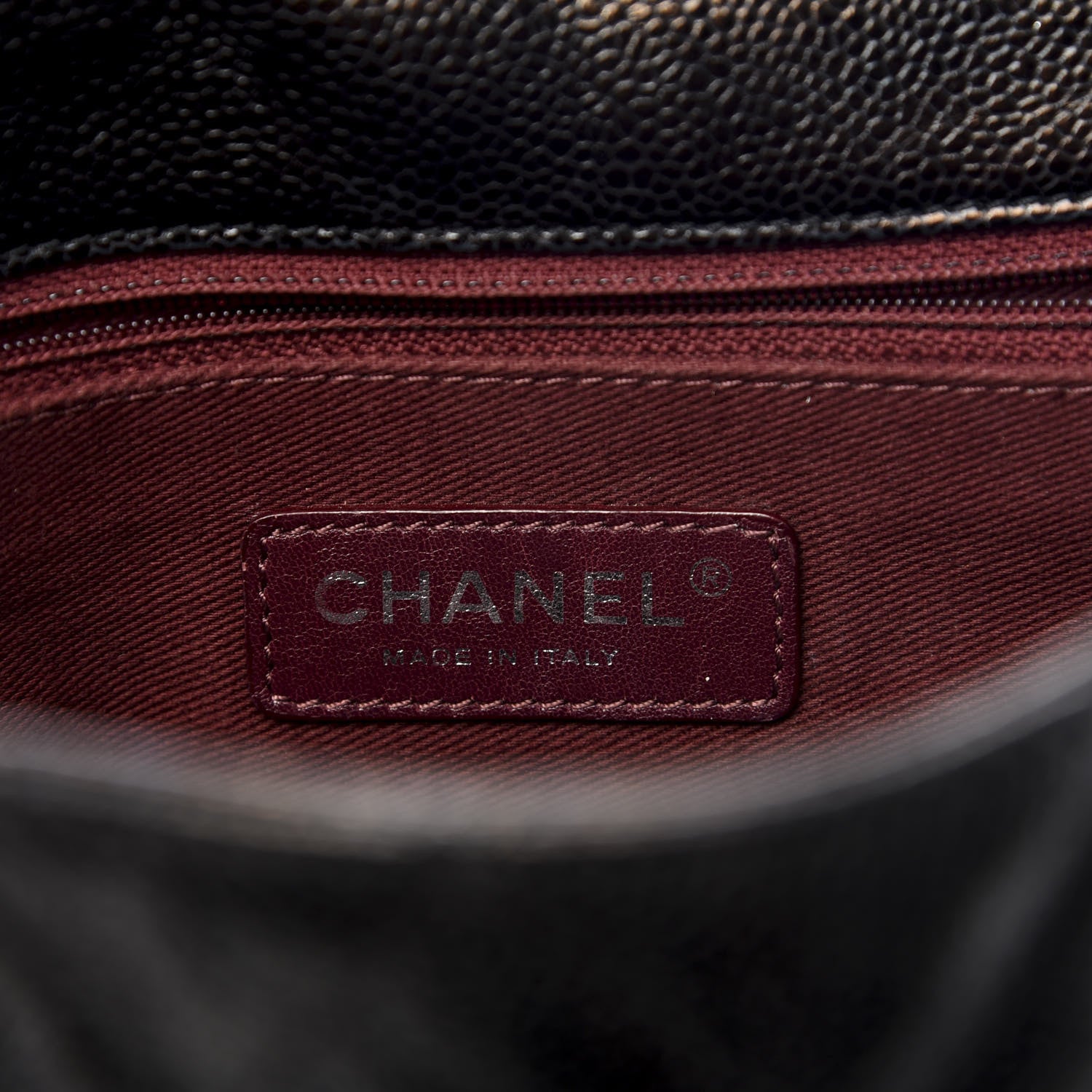 Chanel Crumpled Grained Calfskin Jumbo CC Crave Flap Black 5 of 8