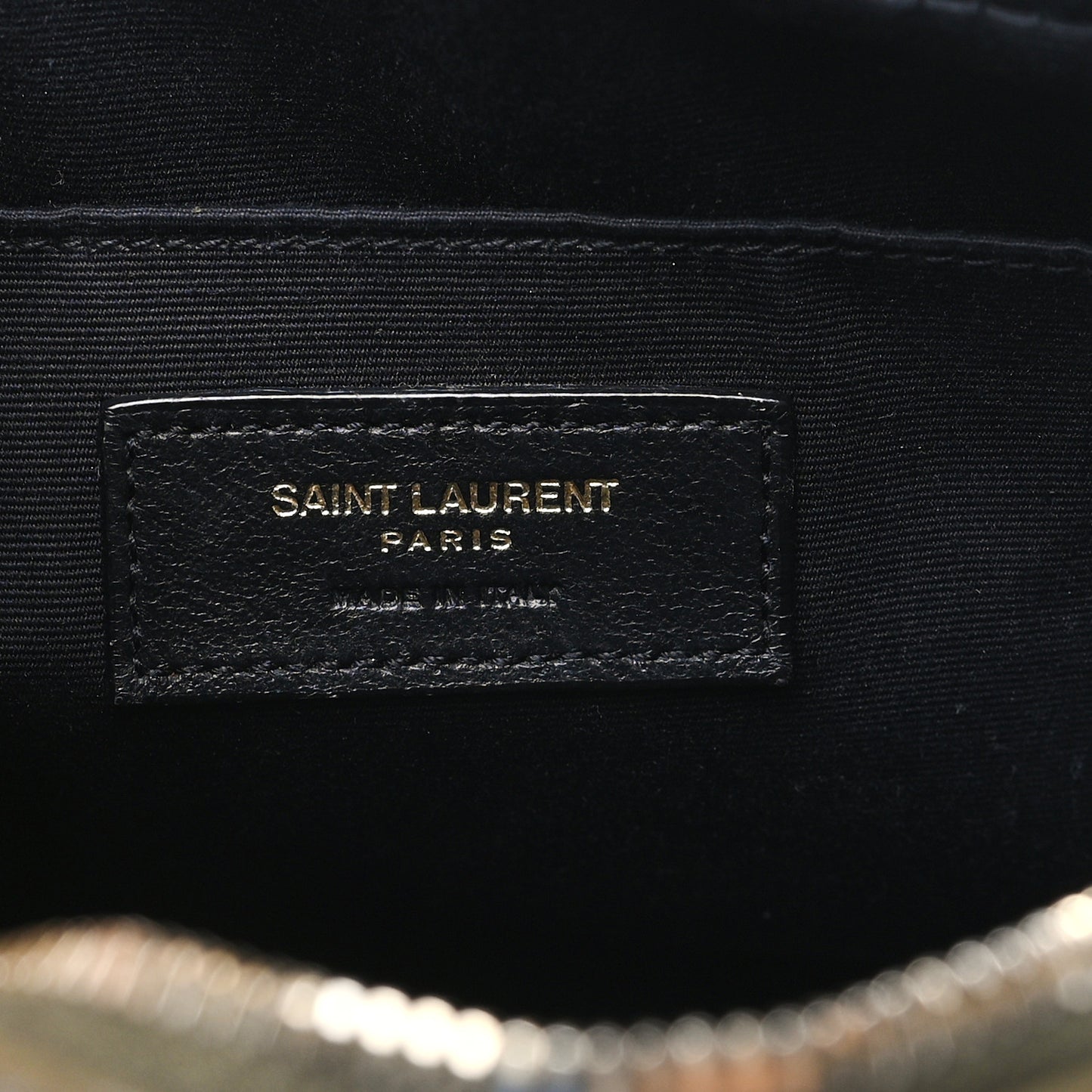 Calfskin Matelasse Monogram Lou Camera Bag Military Olive