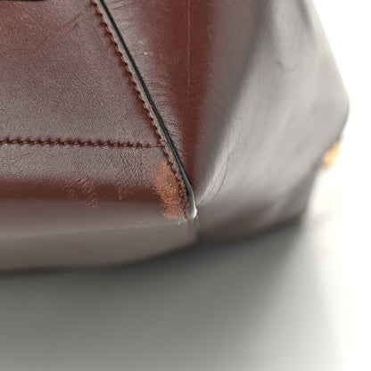 Celine Supersoft Calfskin Sangle Bucket Bag Burgundy 10 of 16