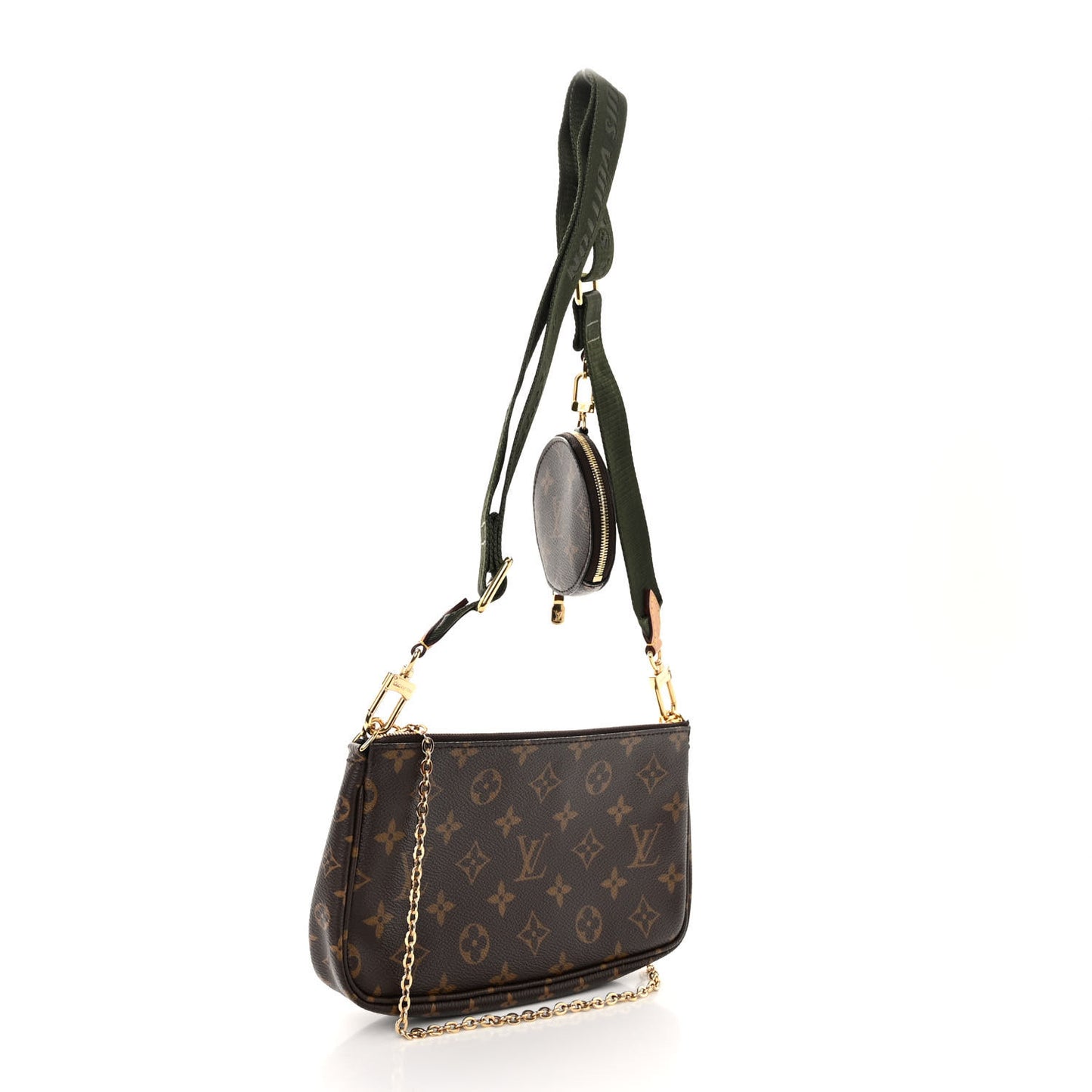 Monogram Multi Pochette Accessories Kaki