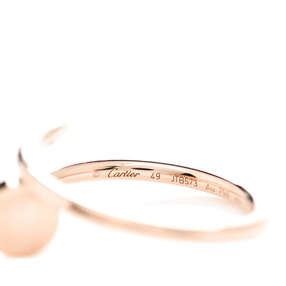 Cartier 18K Pink Gold Small Juste Un Clou Ring 49 4.75 4 of 5