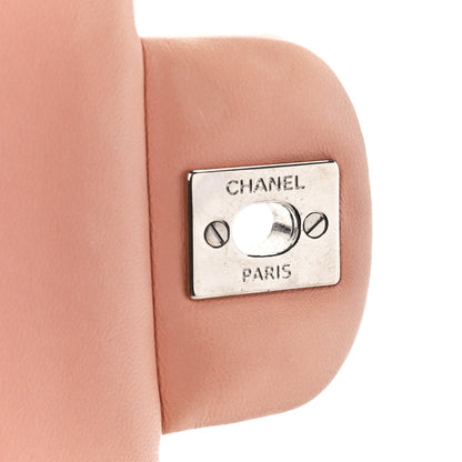 Chanel Patent Quilted Medium Double Flap Light Pink 7 of 11