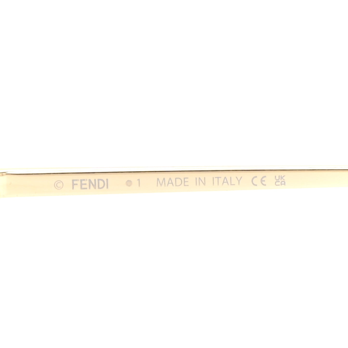 Metal Fendi First Sunglasses FE4172US  Gold Brown
