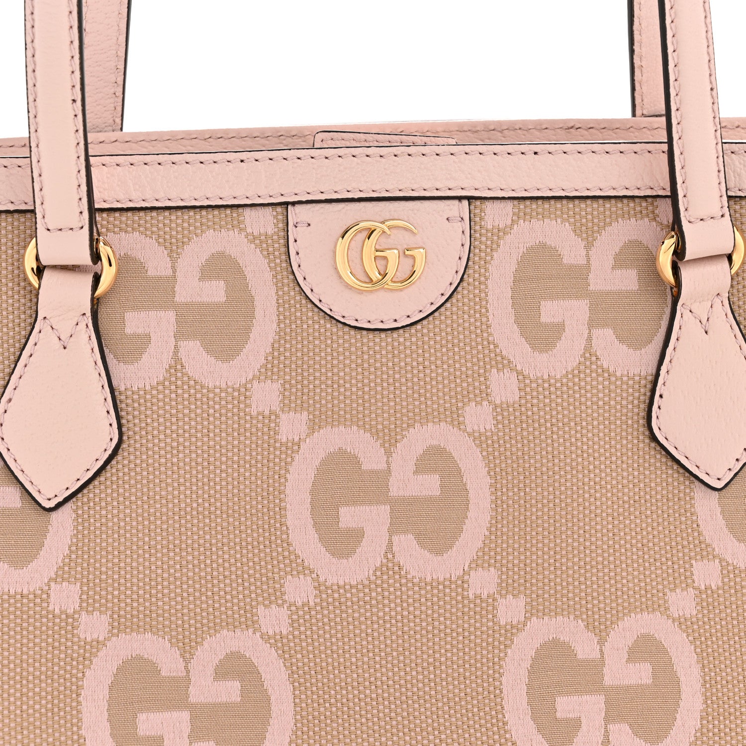 Gucci Monogram Jumbo GG Textured Dollar Calfskin Medium Ophidia