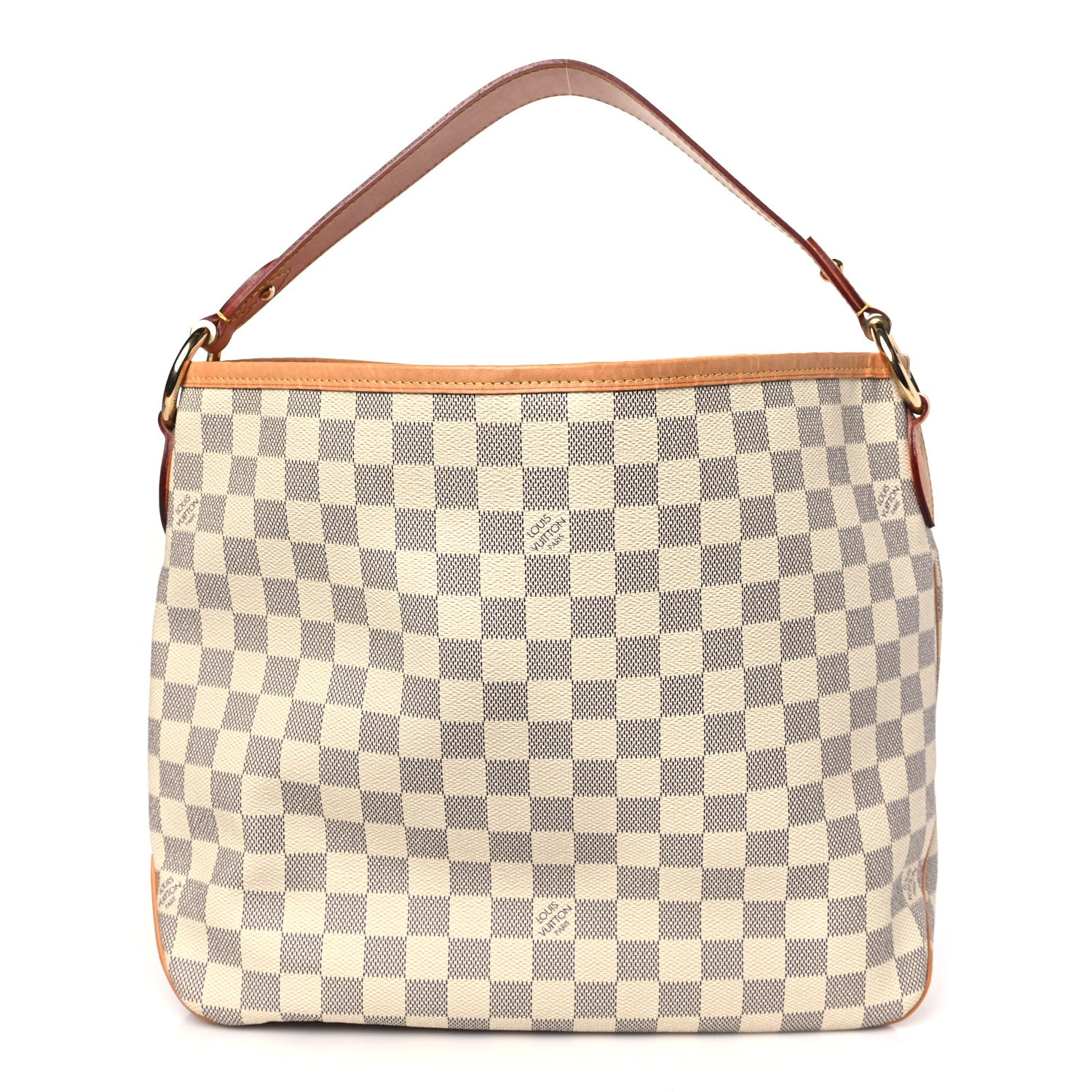 Louis Vuitton Damier Azur Delightful PM Rose Ballerine 1 of 10