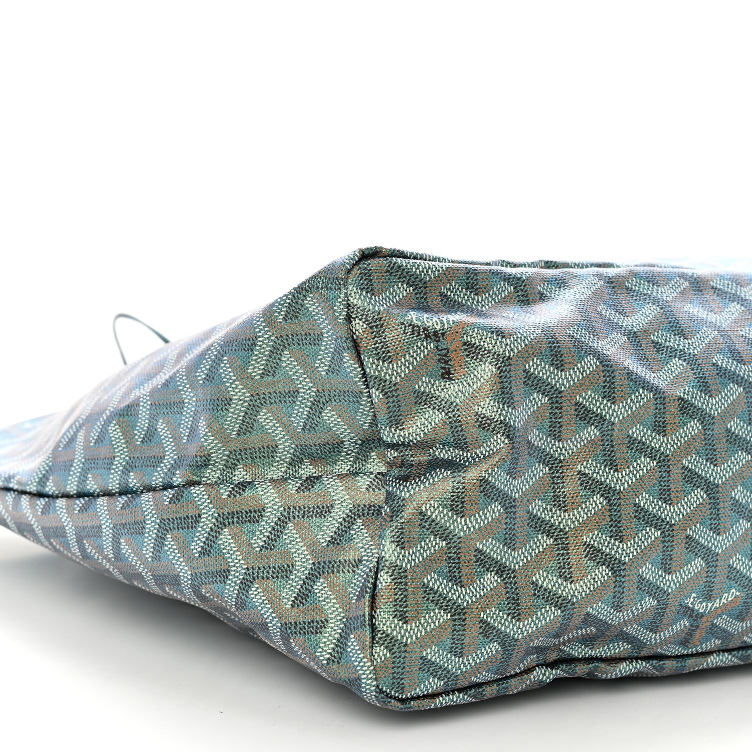 Goyard Iridescent Goyardine Saint Louis PM Pearly Green 10 of 11