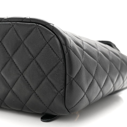Chanel Quilted Small Urban Spirit Backpack Black 10 of 10