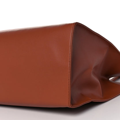 Telfar Vegan Leather Large Shopping Bag Tan 6 of 9