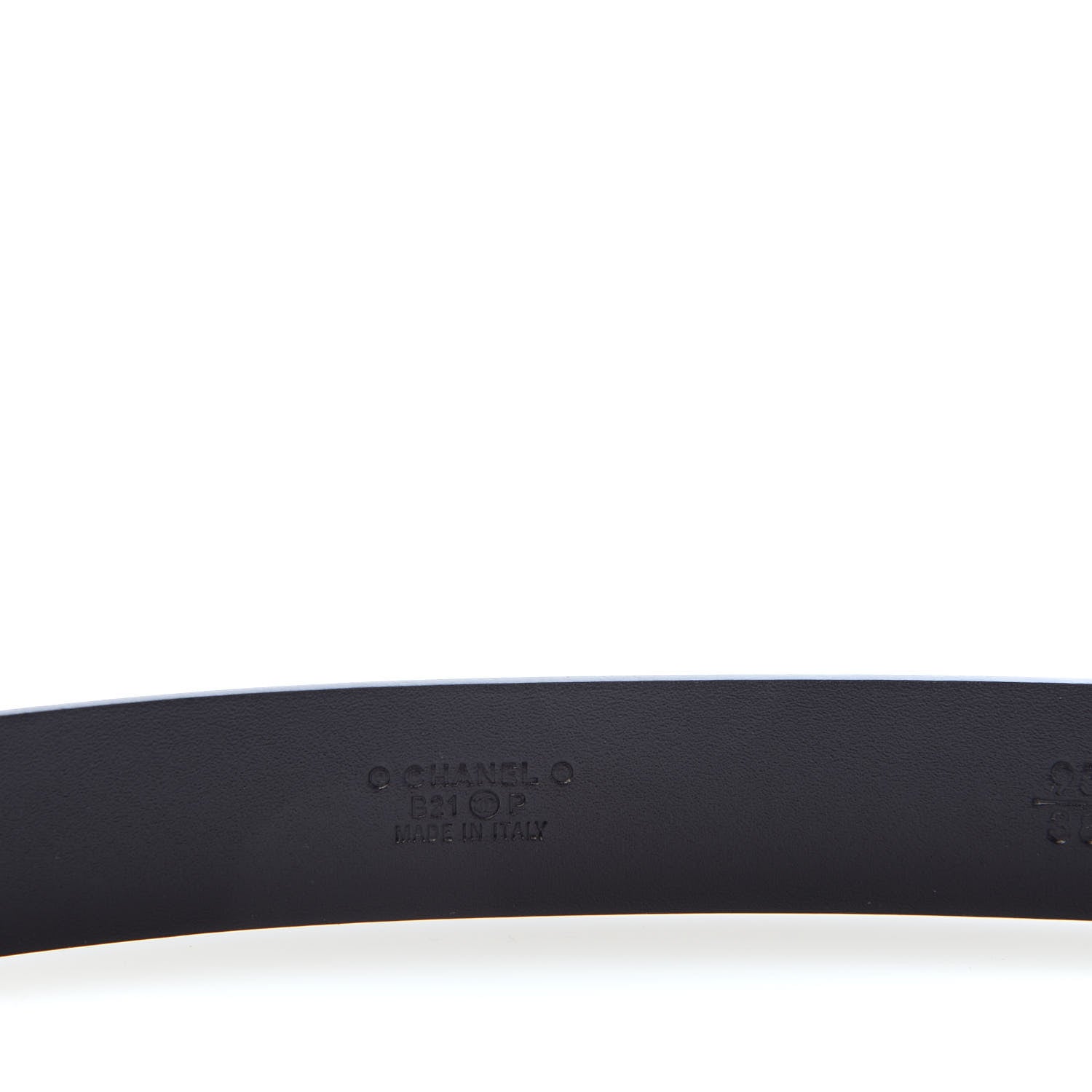 Chanel Calfskin CC Chain Belt 95 38 Black 4 of 8