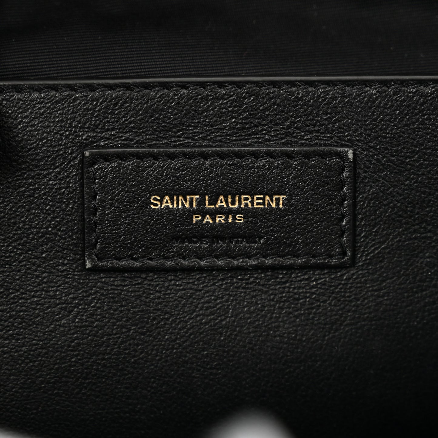Lambskin Matelasse Monogram Large Jamie 4.3 Black