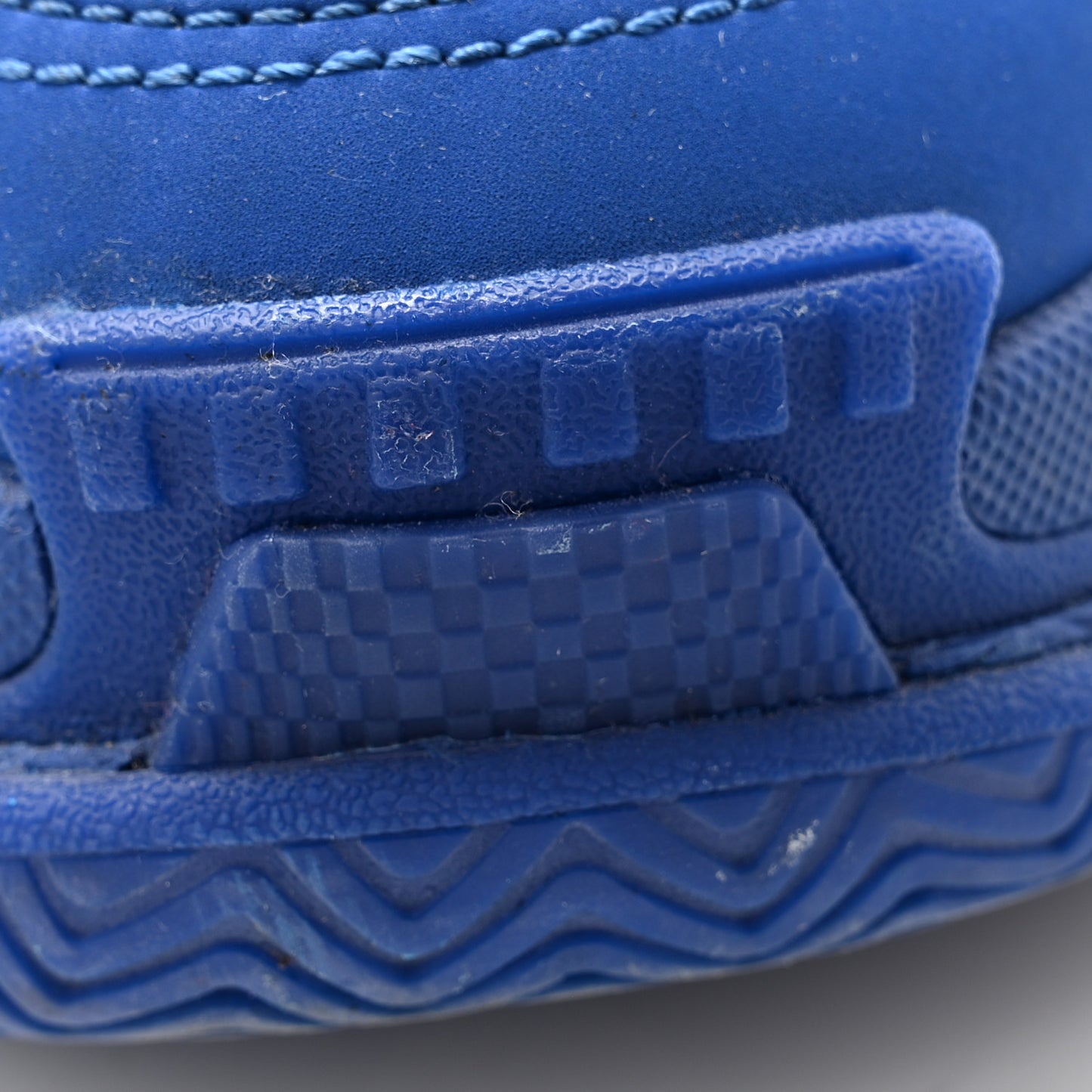 Fabric Mesh Mens Triple S Sneakers 43 Deep Blue