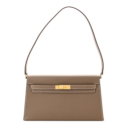 Hermes Madame Calfskin Kelly Elan Etoupe 1 of 11