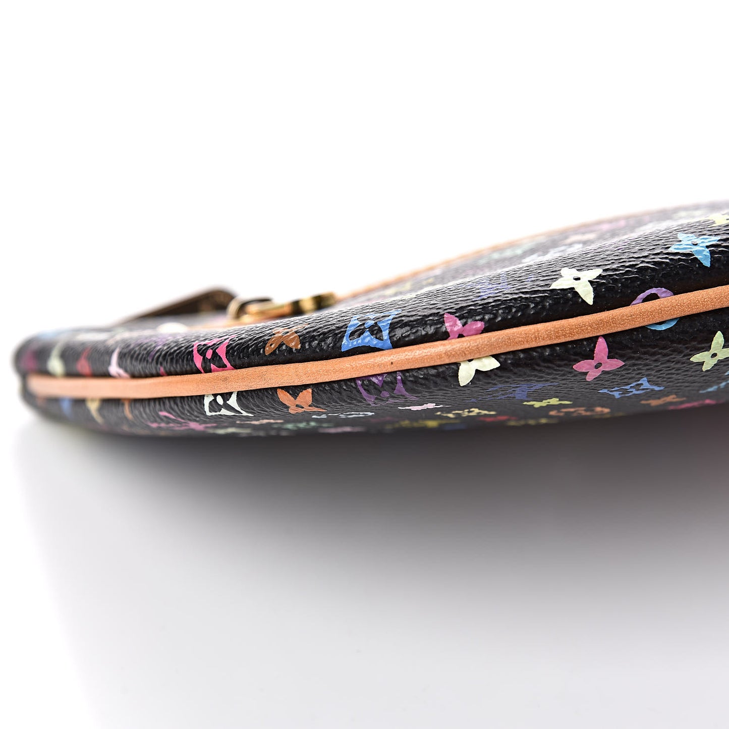 Monogram Multicolor Pochette Plate GM Black