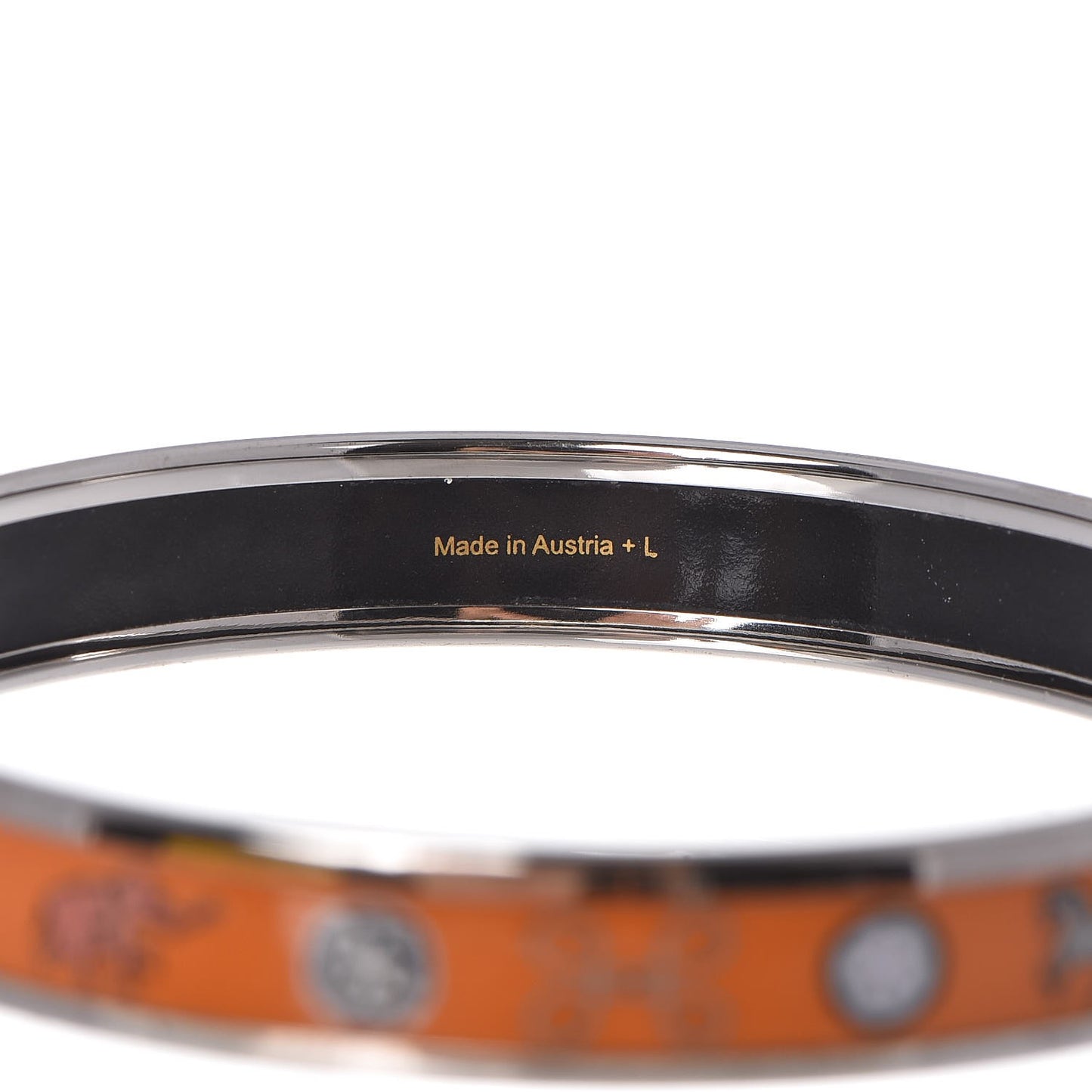 Enamel Printed Narrow Bracelet 70