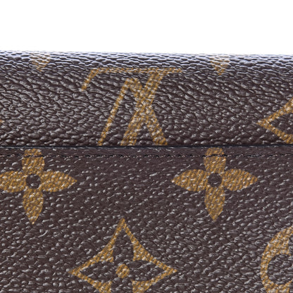 Louis Vuitton Monogram Jeanne Wallet Fuchsia 8 of 9