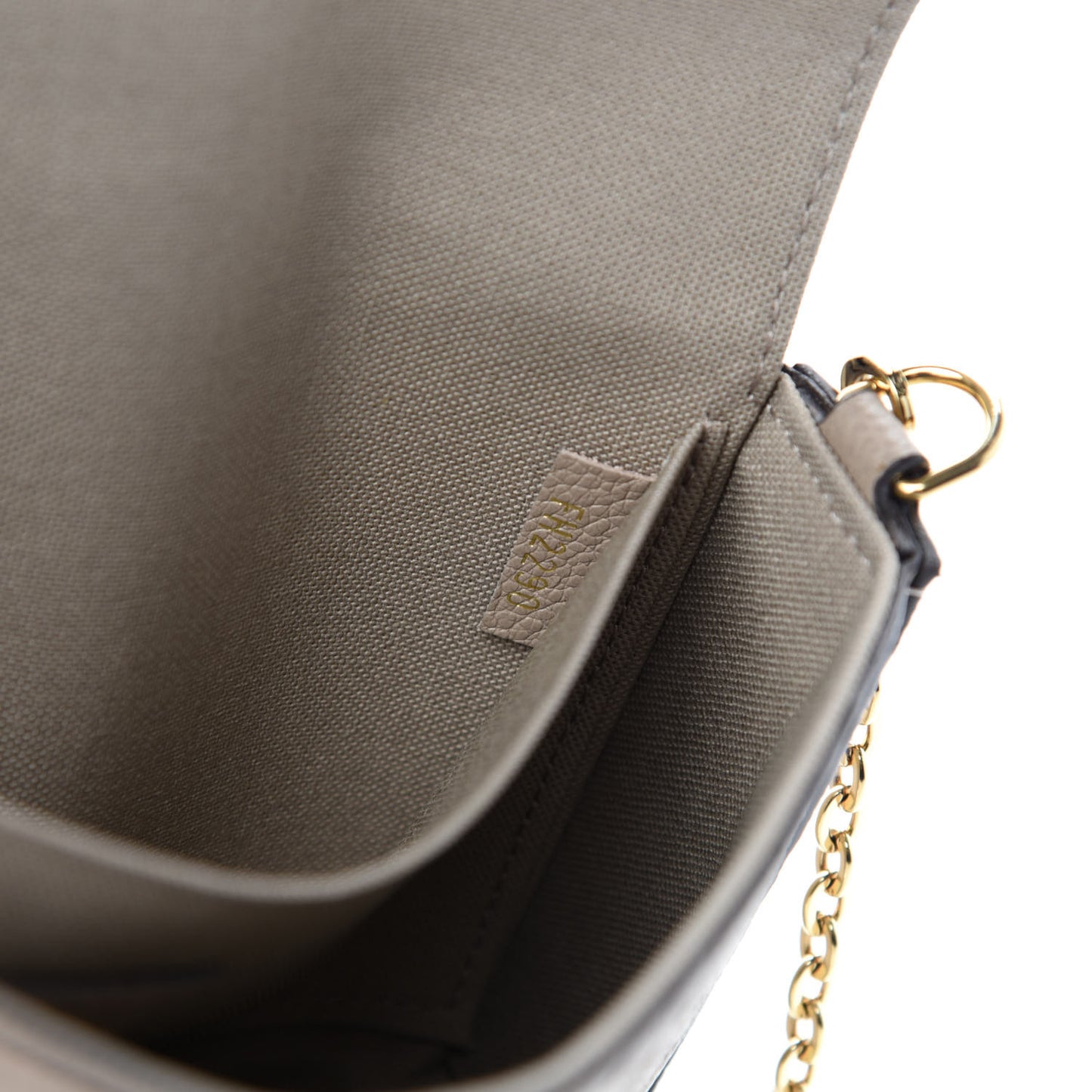 Empreinte Pochette Felicie Chain Wallet Tourterelle