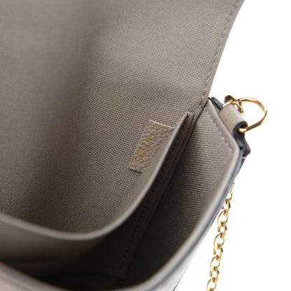 Louis Vuitton Empreinte Pochette Felicie Chain Wallet Tourterelle 10 of 12