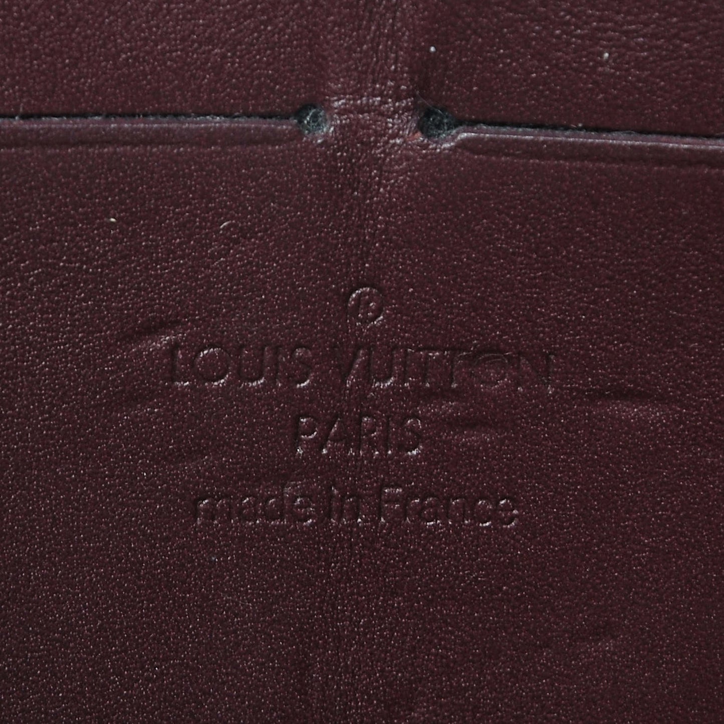 Vernis Zippy Wallet Rouge Fauviste