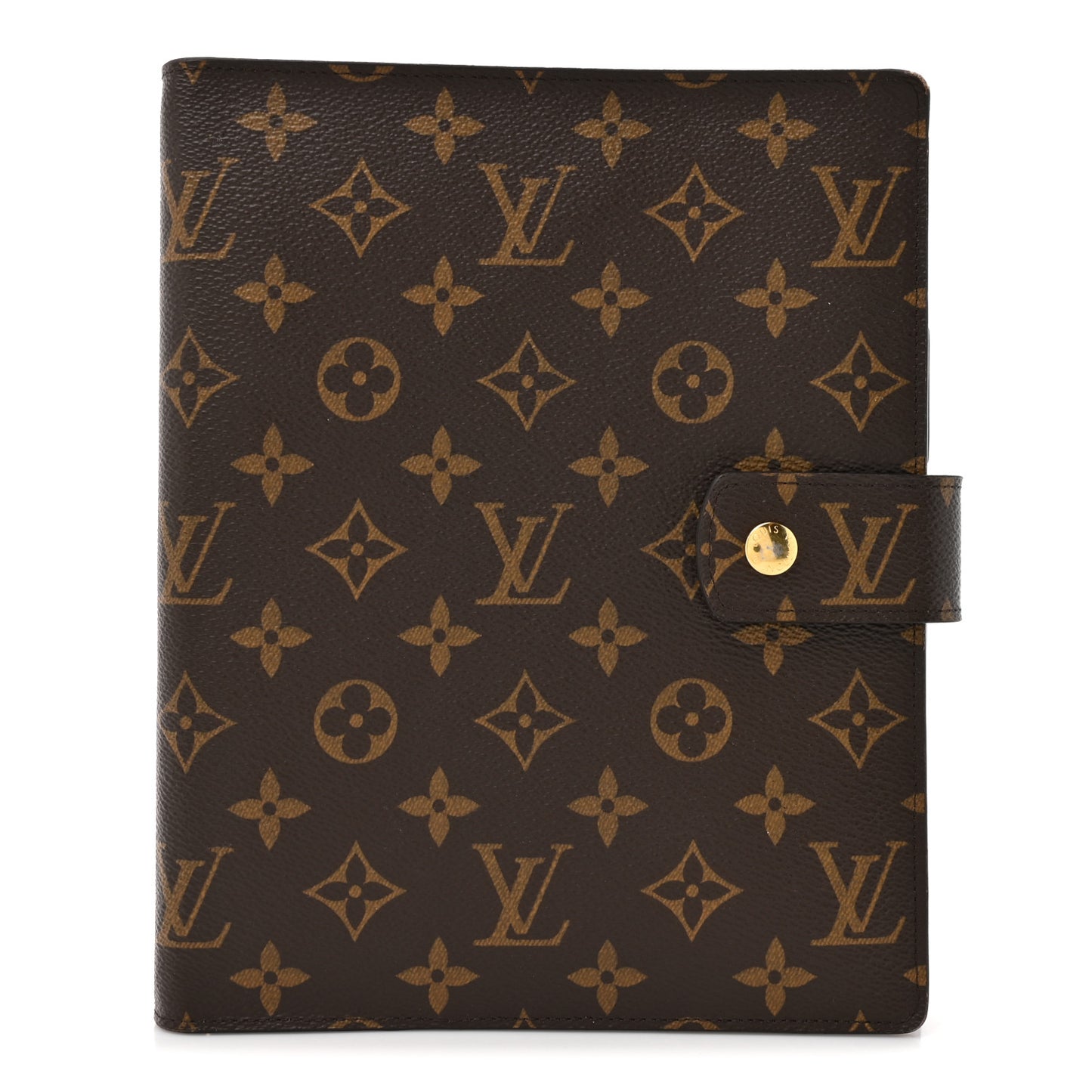 Monogram Large Ring Agenda Cover