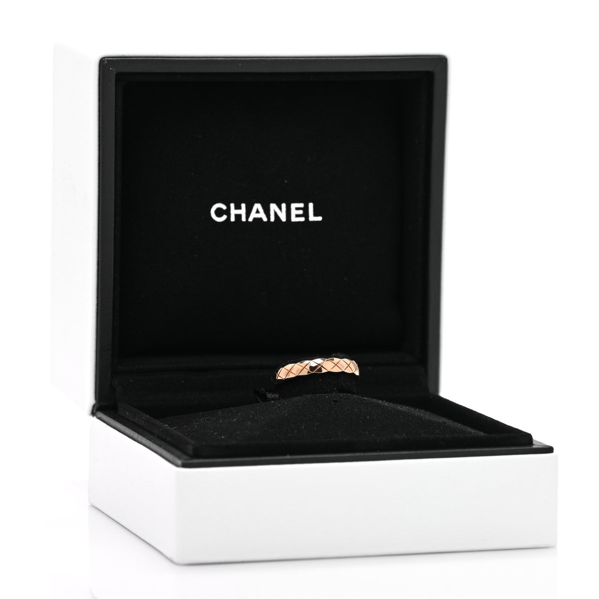 Chanel 18K Beige Gold Mini Coco Crush Ring 48 4.5 5 of 5
