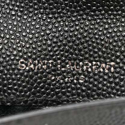 Saint Laurent Grain de Poudre Uptown Card Holder Black 6 of 8